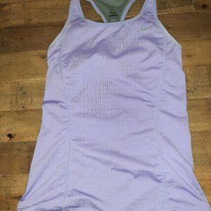 Women's Nike racerback workout top purple